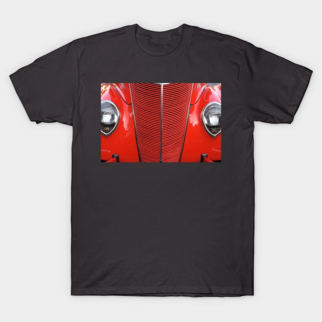 Classic Car Grill T-Shirt by Rob Johnson Photography